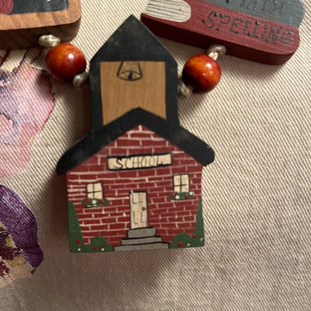 HANDMADE WOODEN SCHOOL ACCESSORIES